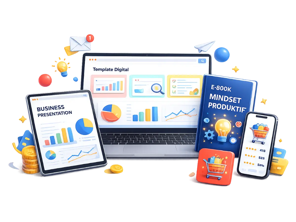 Katalog produk digital BoosterStudio